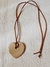 Collar Corazón Marfil - comprar online