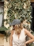 Gorra jaspeada negra