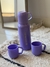 Termo 500ml con 3 vasos de plástico - comprar online