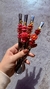 Bombillas decorada de acero inox 19cm - comprar online