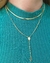 Colar Terço folheado - Dourado - comprar online