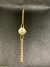 Relógio Dourado com Pulseira vazada.