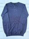 SWEATER ESCOTE EN V - AZUL - comprar online