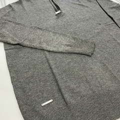 SWEATER MEDIO CIERRE - GRIS en internet