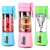 Mini Liquidificador Portátil Recarregável USB Mixer de Frutas, Sucos e Shakes