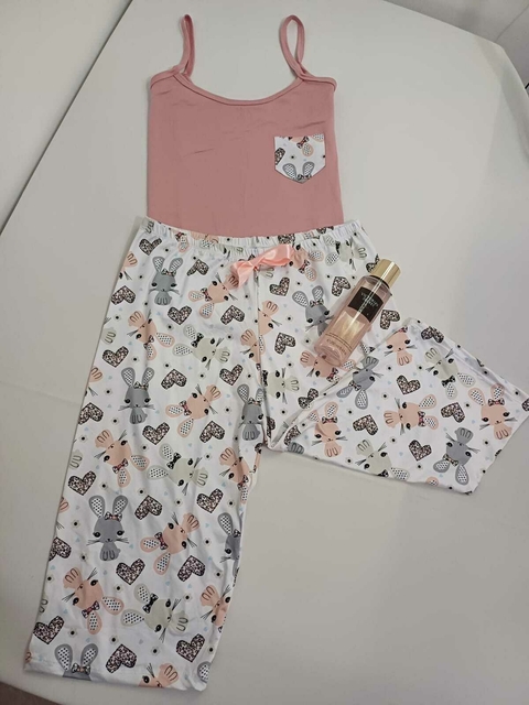 Pijama capri talla L