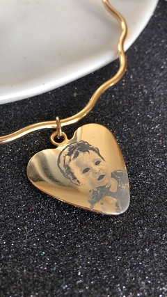 Colar de Aro Personalizado Com foto - comprar online