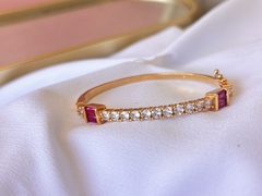 Bracelete Fino Cravejado