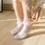 3/6 pares meninas rendas plissado em algodão - comprar online