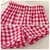 Imagem do Camiseta de frutas xadrez shorts meninas 2 pc/set verão roupas infantis algodã