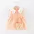 Vestido xadrez bordado Antonella - comprar online