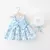 Vestido de verão para meninas, sem mangas, estampa de flores Betina - loja online