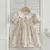 Verão irmã combina, vestido de princesa rosa Leonor - Mallu Baby