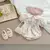 Verão irmã combina, vestido de princesa rosa Leonor - loja online