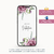 XV 13 - HORTENSIAS- INVITACIÓN WEB PREDISEÑADA - comprar online