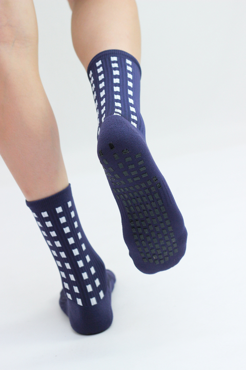 Media Antideslizante Azul M