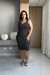 vestido plus size preto