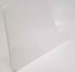 Paleta De Pupitre De Melamina Mdf 18mm Blanca Rev./laqueado