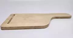 Paleta De Pupitre Madera Triplay 18mm Color Natural Izq/der