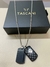 Cadena con doble chapa