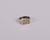 Anillo sello iniciales plata y oro - Joyeria Leblon