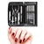 Kit Manicure Masculino Feminino Estojo 12 Peças Aço Inox - comprar online