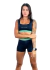 CONJUNTO BELLY - TOP +SHROTS POLIAMIDA PRETO COM MALVA - loja online