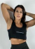 Cropped HUNTER WARRIORS - Preto - comprar online