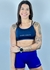 Short Curto Hunter Warriors Crossfit - Preto Azul Royal na internet