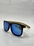 Óculos hastes de Bambu HUNTER WARRIOS - Modelo Cachoeira lentes azul - comprar online