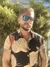 Óculos hastes de Bambu HUNTER WARRIOS - Modelo Cachoeira lentes azul na internet