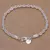 Imagem do Pulseira de Prata - Cordão Baiano 4mm