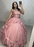Vestido de debutante( Modelo Raissa) -Sob medida - Boutique Miss 7 Noivas