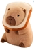 Imagen de PELUCHE CAPYBARA + COLCHA