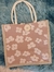 Imagen de Bolsas de lona con diseño de flores pequeña