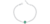 Pulseira 1 trevo verde com bolinhas - comprar online