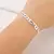 Pulseira Masculina Grumet 7,5mm Fio 180 de Prata