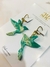 AROS "COLIBRÍES" VERDE MARMOL - Yo soy Atelier