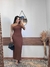 Vestido Canelado Maju na internet