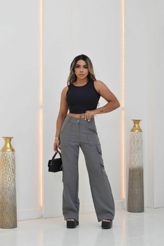 Calça Cargo Alfaiataria