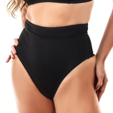 4085 Calcinha De Biquíni Alta Hot Pants Fio Duplo na internet