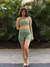 Conjunto TOP e SHORTS Feminino Yoga Fitness Adapt (Poliamida LYCRA®) Verde Jade - comprar online