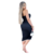 Vestido Feminino Tomara que Caia Preto com Fenda Lateral - comprar online