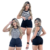 Short Jeans Feminino Cintura Alta e Regata Listrada - loja online