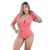 Kit 4 Body Feminino Malha Ribana Decote em V