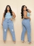 Calça Jeans Mom Plus - lavagem clara