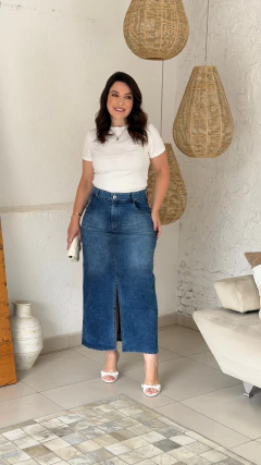 Saia Jeans Thaís 12801 na internet
