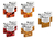 El Puelo Dulce De Leche Individuales X30 + Mermeladas X 60