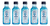 Combo X 5 Miniatura Gin Bombay Shappire London Dry Gin X50cc
