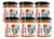 Pack 6 Hummus Mestizo Tomate Seco Y Albaca 175grs